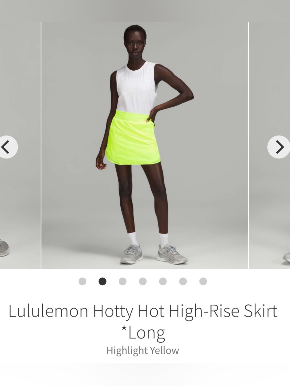lululemon athletica Hotty Hot HR Skirt
Long Size4